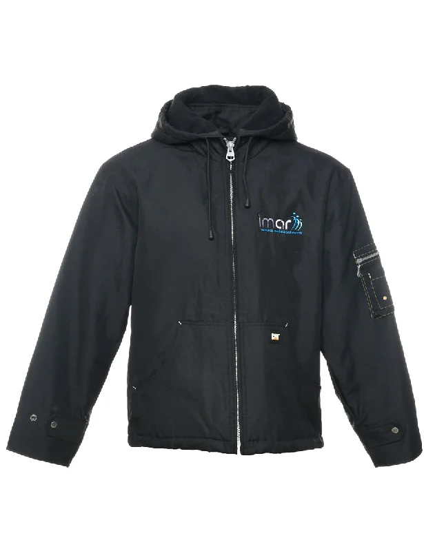 Reduced Price Zip Front Hooded Jacket - M