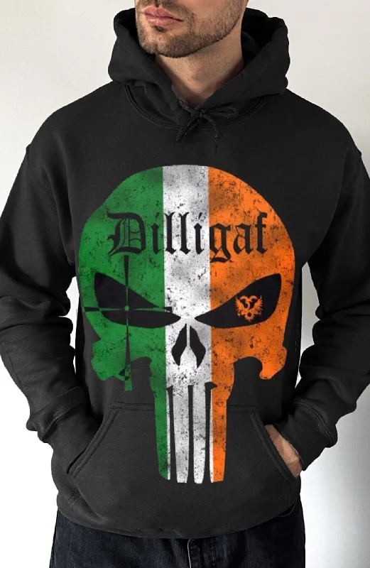 Unbeatable Prices Irish Punisher Dilligaf Pullover Hoodie