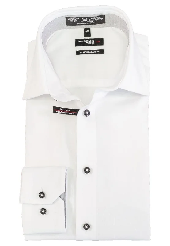 Your Weekend, Your Savings Leo Chevalier Design Adjusted Fit - 225161 - 0198 White