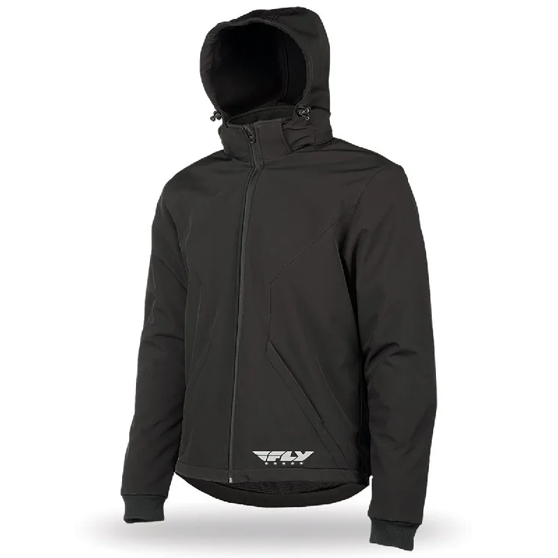 Shop Now Fly Racing Men's Black Armored Tech Hoody