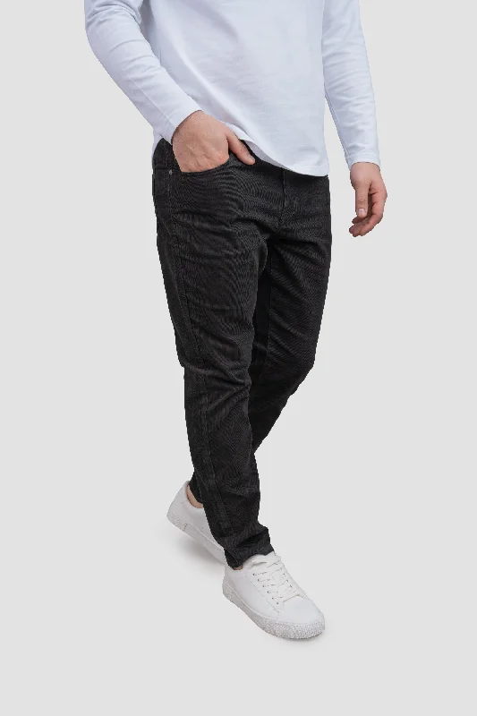 Weekend Savings Bonanza Stretch Cord 5 Pocket Pants Graphite