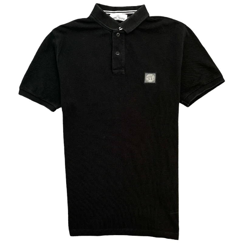 Extra Savings Men's Compass Logo Polo Shirt Black Size L