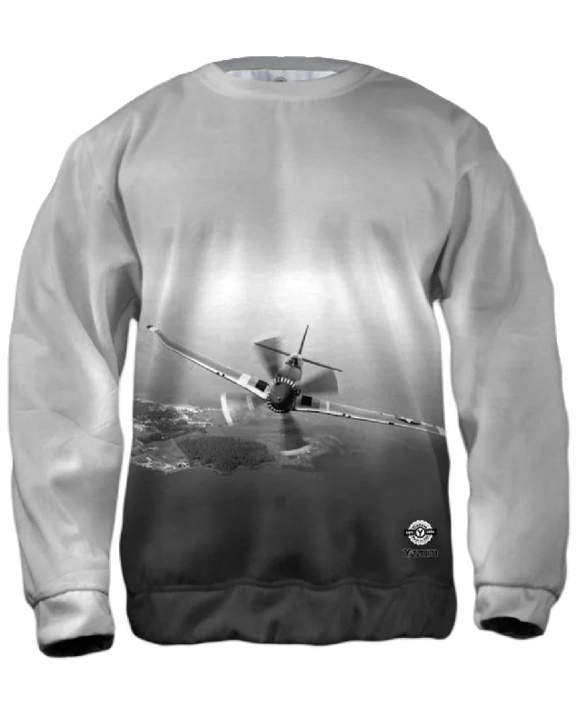 Weekend Savings Galore P 51 Mustang Plane Black White