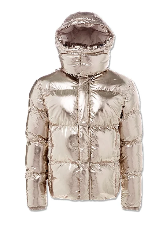 Don't Wait Toronto Bubble Jacket (Gold)