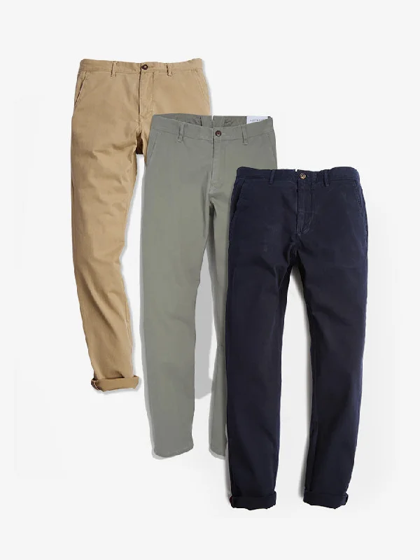 Special Offer The Twill Chino Charles 3-Pack