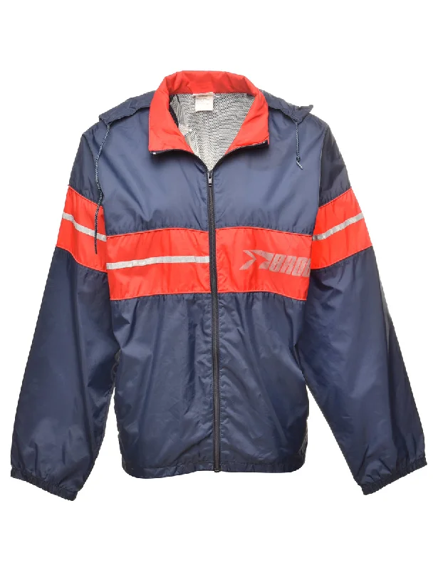Shop the Weekend Away Zip Front Nylon Jacket - L