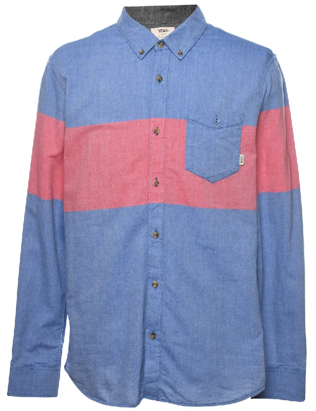 Unmissable Offer Vans Color Block Shirt - L