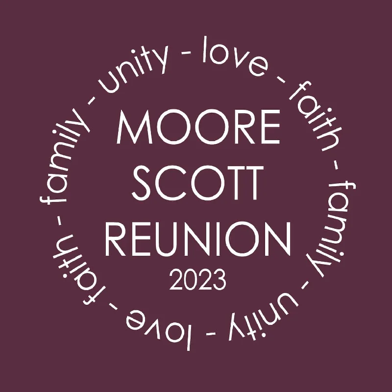 Weekend Bargains to Grab Unity & Love Family Reunion T-Shirt Design R1-55