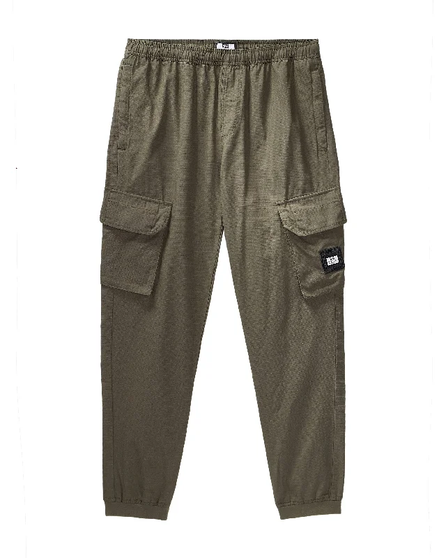 Flash Sale Plus Size - Pianemo Cargo Pants Dark Green