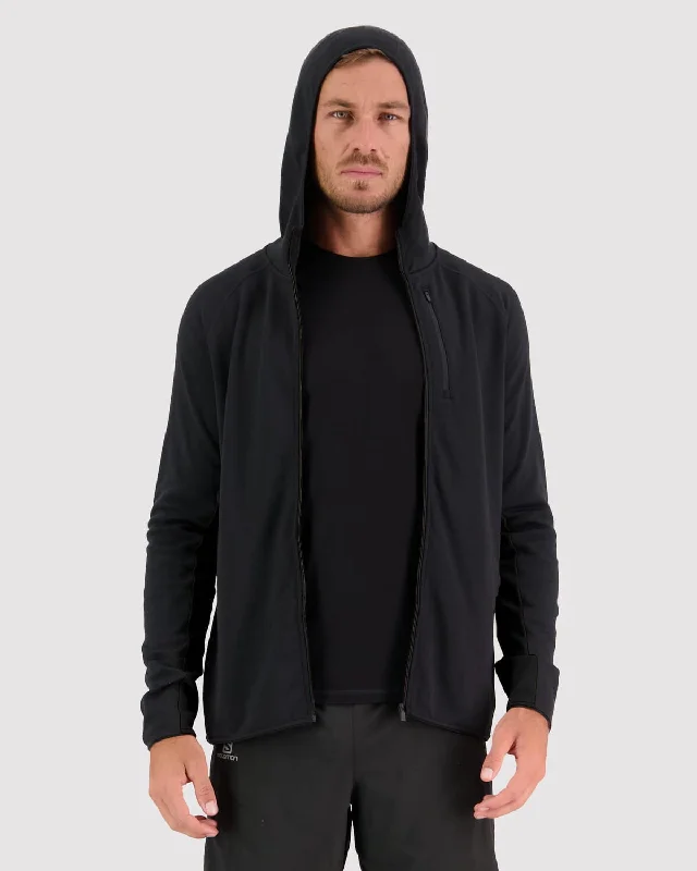 The Best Deal Approach Merino Gridlock Hood - Black