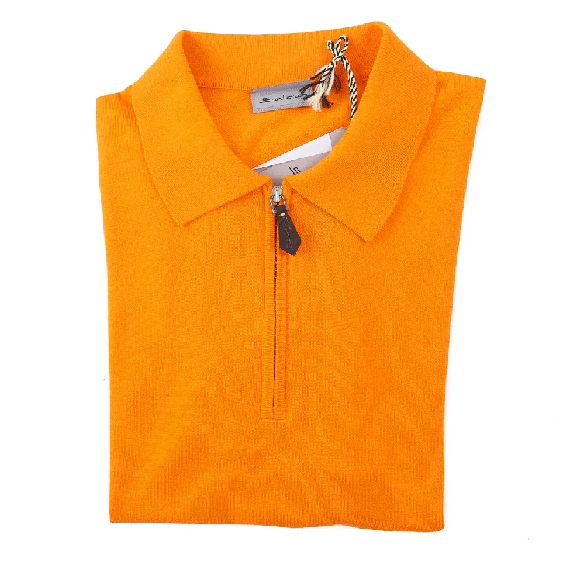 Exclusive Access Sartorio Short-Sleeve Zipped Polo Sweater