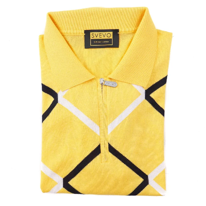New Markdowns Svevo Knit Cotton Polo Sweater