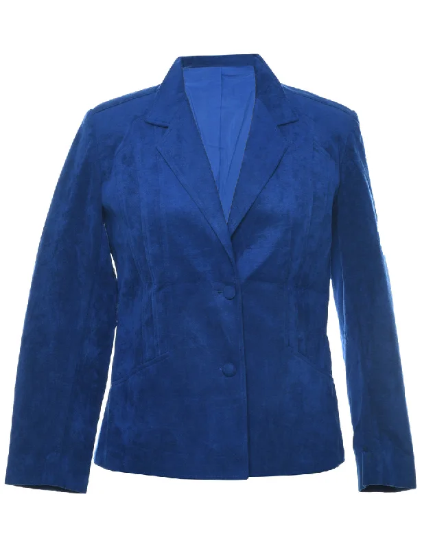 Customer Appreciation Sale Velvet Blue Jacket - M
