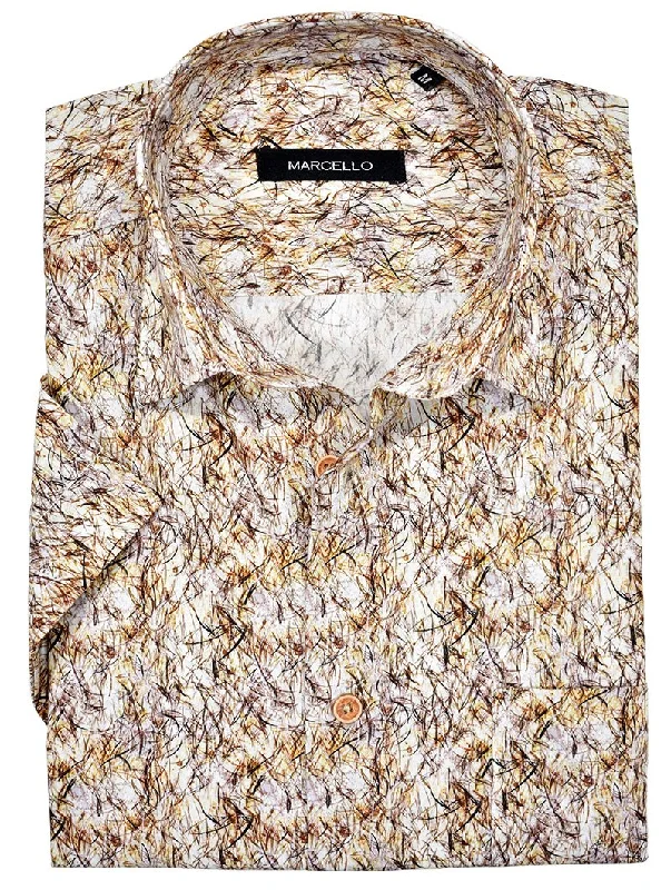 Extra Savings W982S Abstract Tan Print