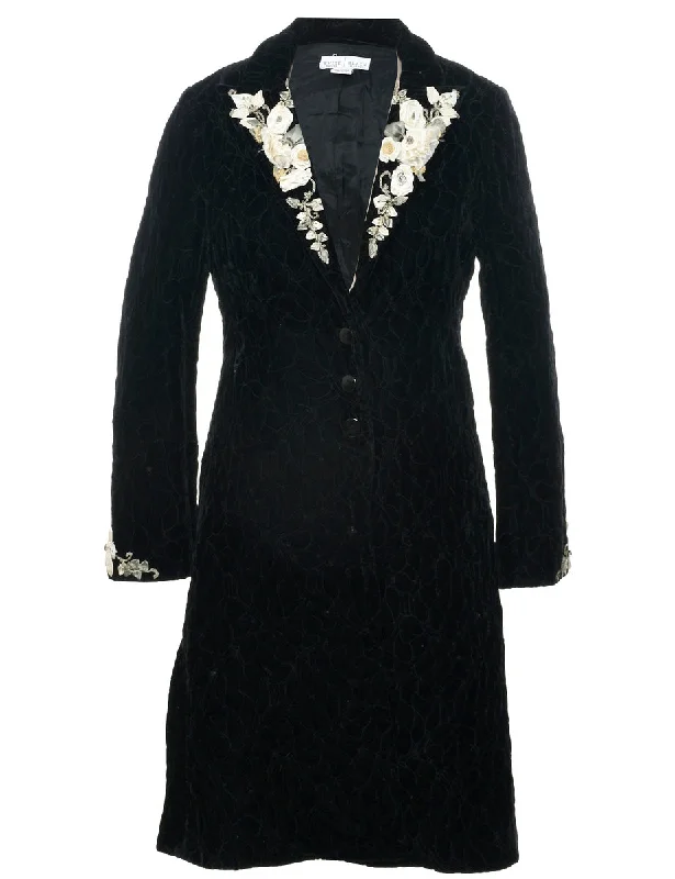 Limited Time Discount Velvet Coat - S
