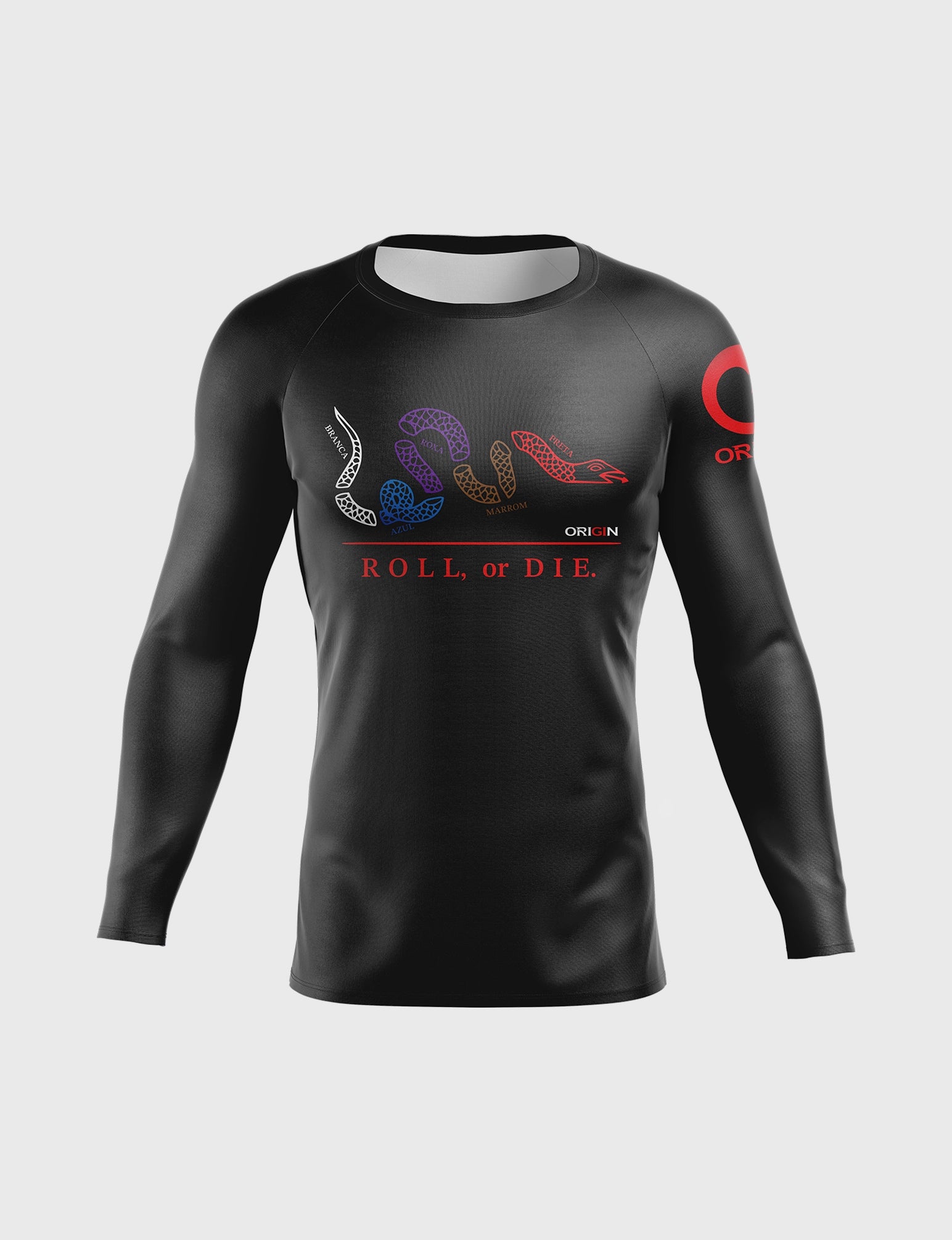 Super Savings ROLL OR DIE LS COMPRESSION FIT RASHGUARD