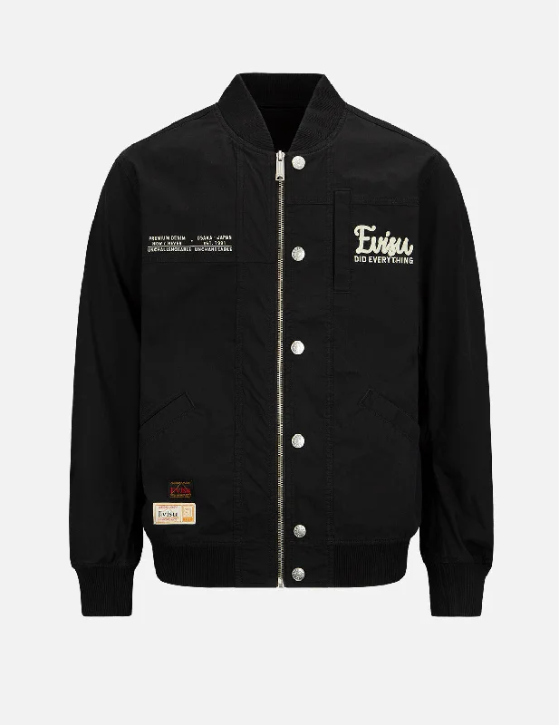 Weekend Wonders Await! Godhead Label Patchwork Jacket