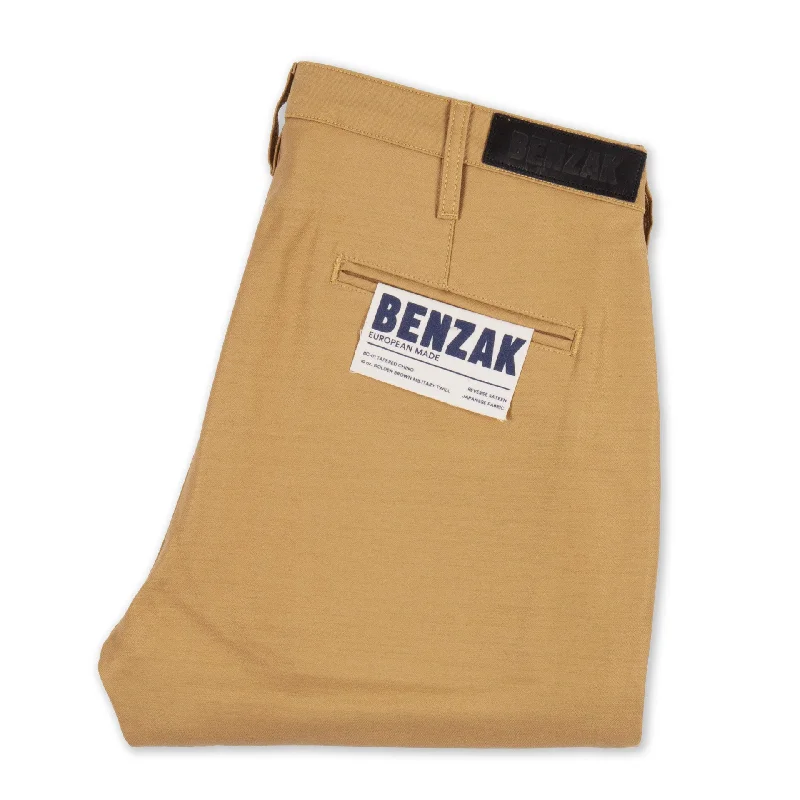 Limited Offer BC-01 TAPERED CHINO 10 oz. golden brown military twill (lot 2023)