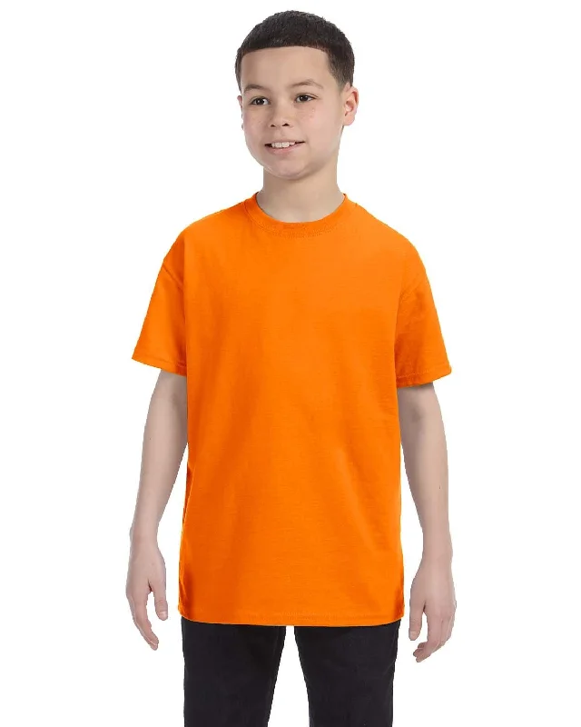 Amazing Deals Gildan Youth Lightweight 100% Cotton T-Shirt | Tennessee Orange