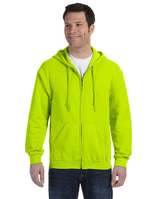 Weekend Specials to Savor Gildan Heavy Blend 50/50 Full-Zip Hooded Sweatshirt | Safety Green Weekend Specials to Savor Gildan Heavy Blend 50/50 Full-Zip Hooded Sweatshirt | Safety Green