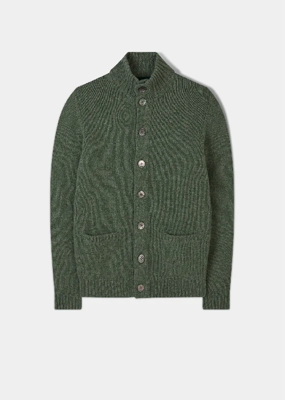 Unbeatable Prices Landford Men's Lambswool Buttoned Jumper In Landscape - Regular Fit
