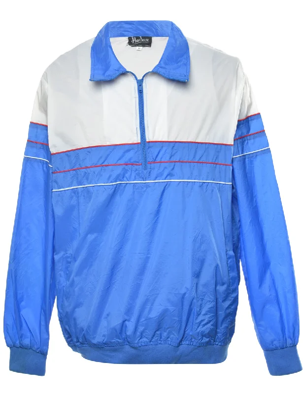 Weekend Deals That Wow Two-Tone Contrast Nylon Jacket - XL