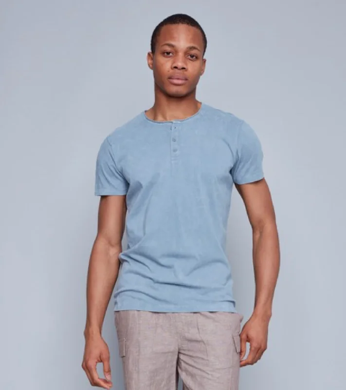 Flash Sale HEDGE SS HENLEY TEE