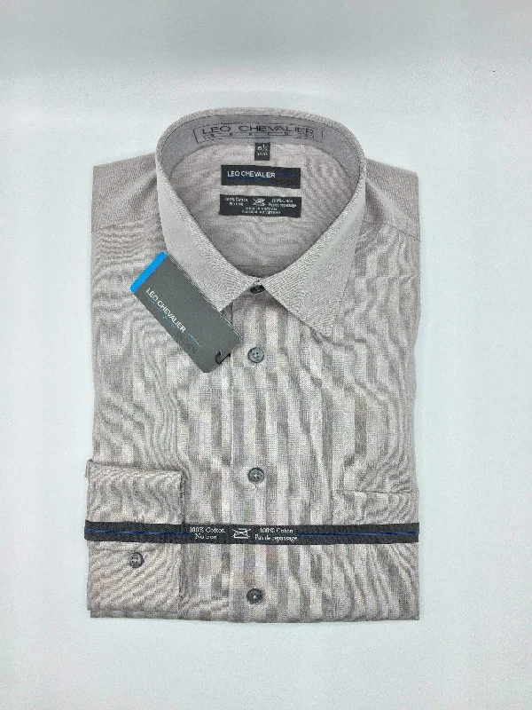 Weekend Discounts to Enjoy Leo Chevalier Non Iron Dress Shirt - 2251212398