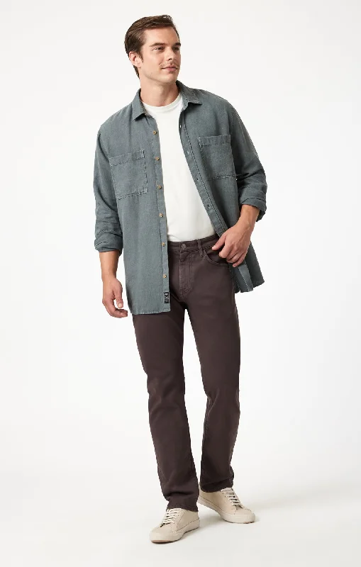 Weekend Deals That Spark ZACH STRAIGHT LEG IN COFFEE CASUAL TWILL