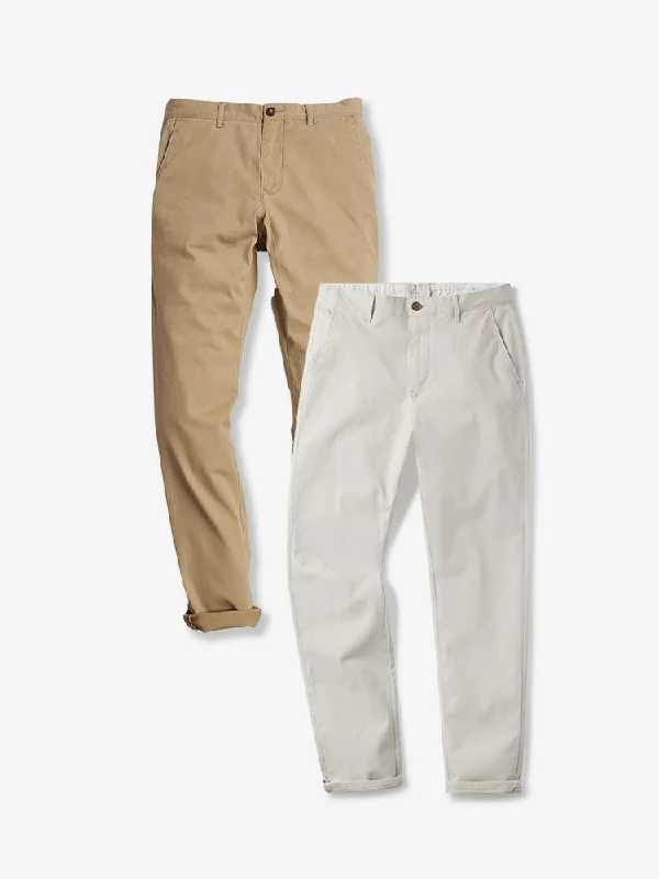 Amazing Value The Twill Chino Charles 2-Pack