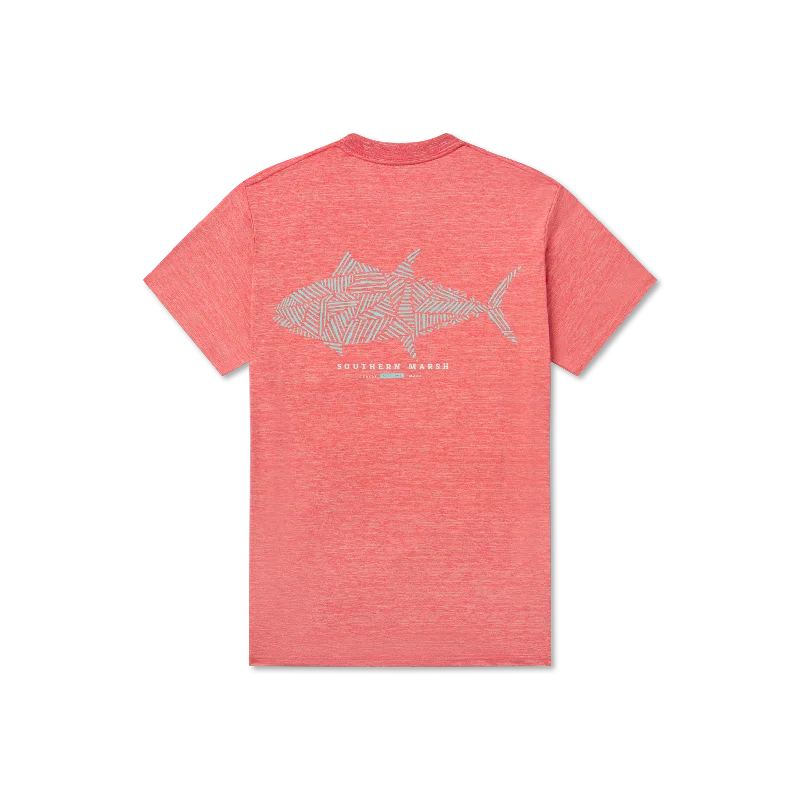 Weekend Offers That Amaze FieldTec™ Heathered Performance Tee - Tuna
