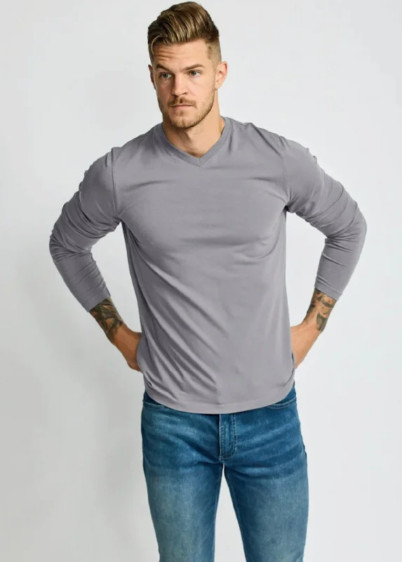 Price Rollback EASY MONDAYS HW L/S V NECK