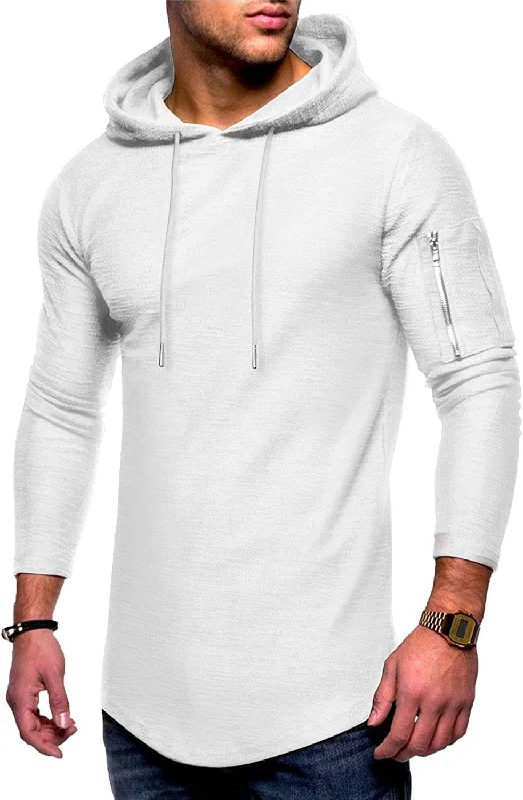 Weekend Deals That Dazzle Solid Color Athletic Hoodie (US Only)