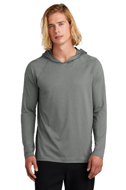 Weekend Shopping Extravaganza New Era Mens Power Moisture Wicking Long Sleeve Hooded T-Shirt Hoodie - Heather Shadow Grey Weekend Shopping Extravaganza New Era Mens Power Moisture Wicking Long Sleeve Hooded T-Shirt Hoodie - Heather Shadow Grey