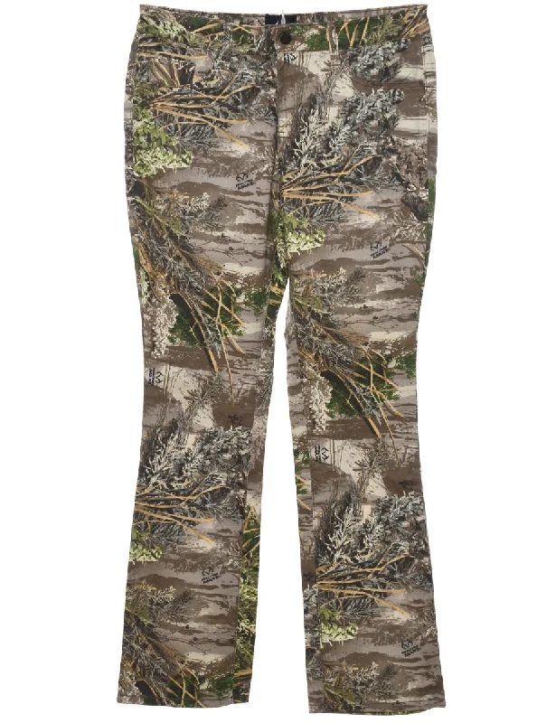 Savings Galore Woodland Camouflage Design Trousers - W32 L31