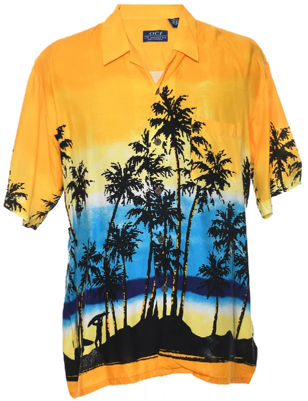 Super Deal Tropical Hawaiian Shirt - L