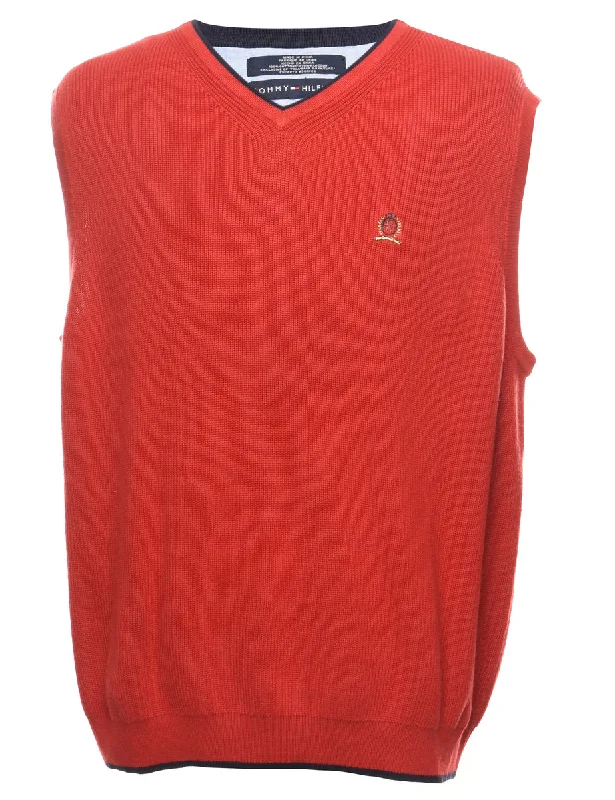 Savings Event Tommy Hilfiger Red Vest - L