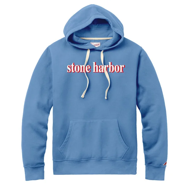 Super Deal Men's Stone Harbor Stadium Hood - Power Blue