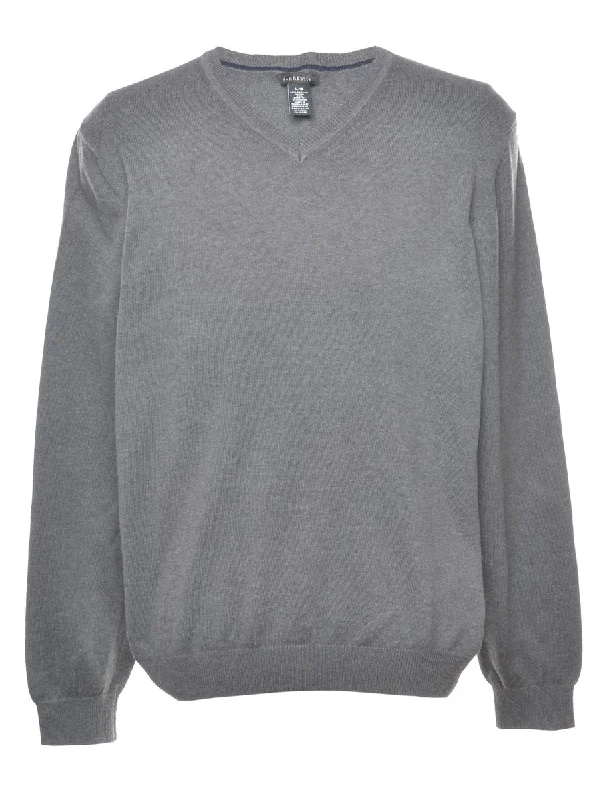 Low Prices Van Heusen Grey Jumper - L