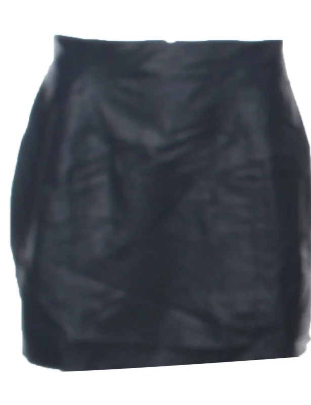 Great Deal Wilson Leather Pencil Skirt - M