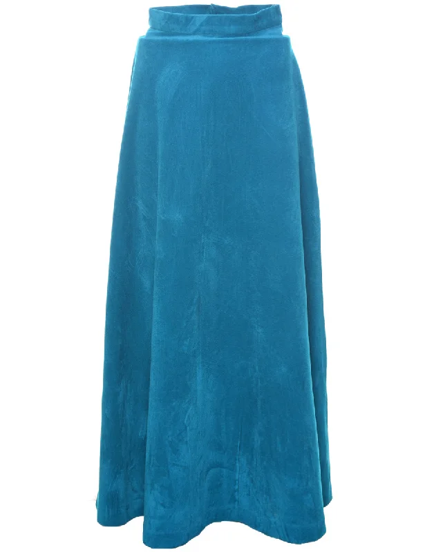 Overstock Velvet Maxi Skirt - XS