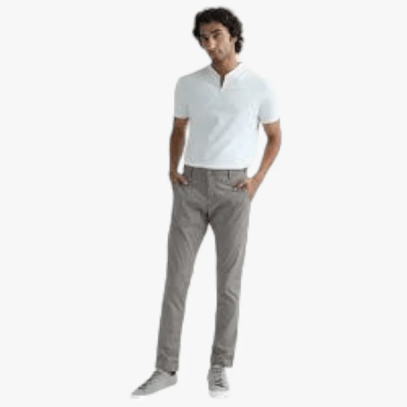 Weekend Savings Bonanza Polo Mens Maxim Slim Fit Trouser Grey Check