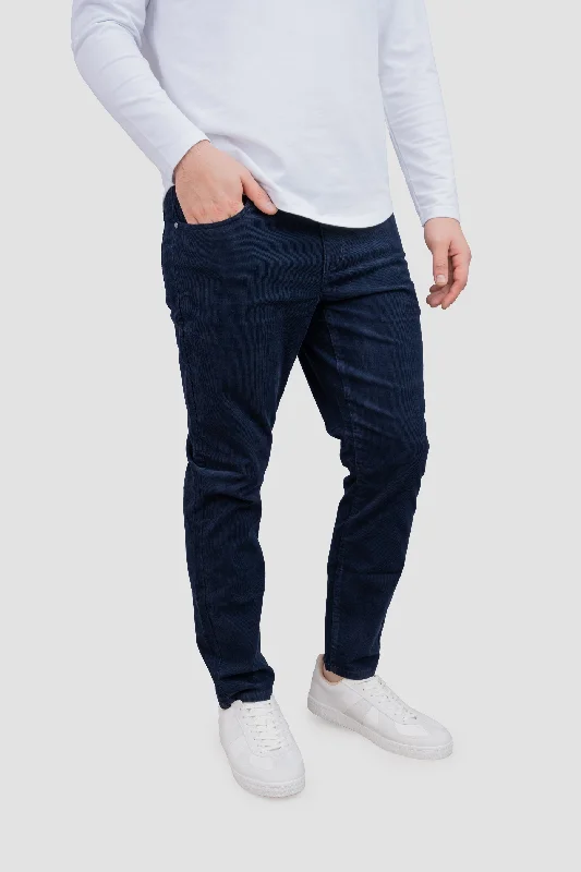Savings Soar This Weekend Stretch Cord 5 Pocket Pants Navy