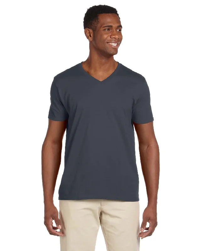 Price Rollback Gildan SoftStyle V-Neck T-Shirt | Charcoal