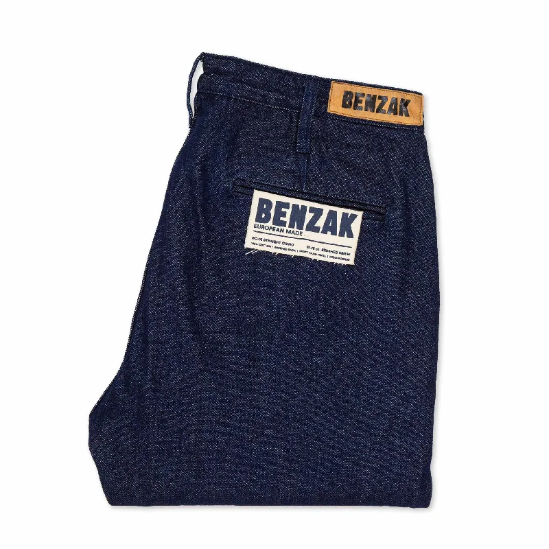 Shop and Save BC-03 STRAIGHT CHINO 13.75 oz. brushed denim