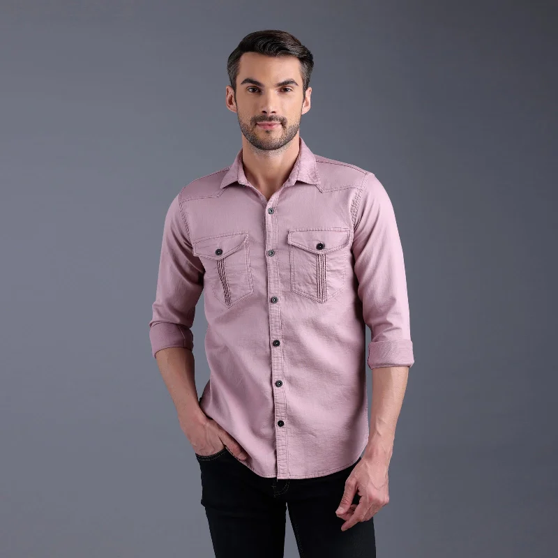 Can't Miss Men's Cargo Pink Shirt