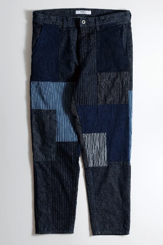 Don't Miss Out PATCHWORK PANTS RINSE