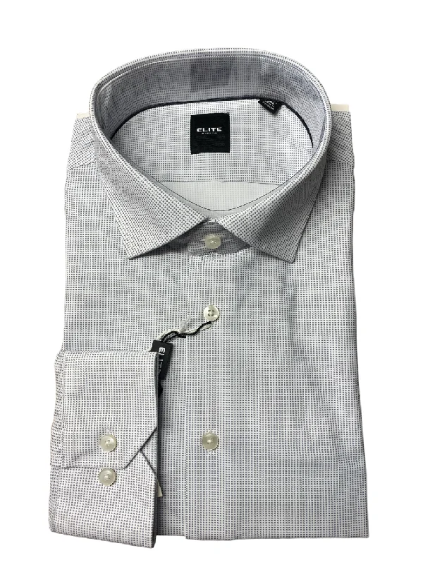 Weekend Discounts to Love Serica Elite Non-Iron Dress Shirt - E - 2467063 30 - Silver