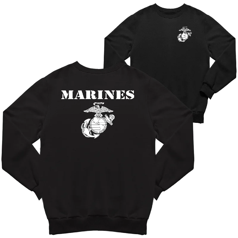 Don’t Miss Out Vintage Marines 2-Sided Sweatshirt