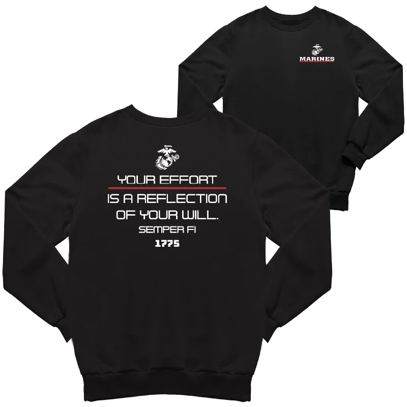 Deal of the Day USMC Reflection of Will Sweatshirt